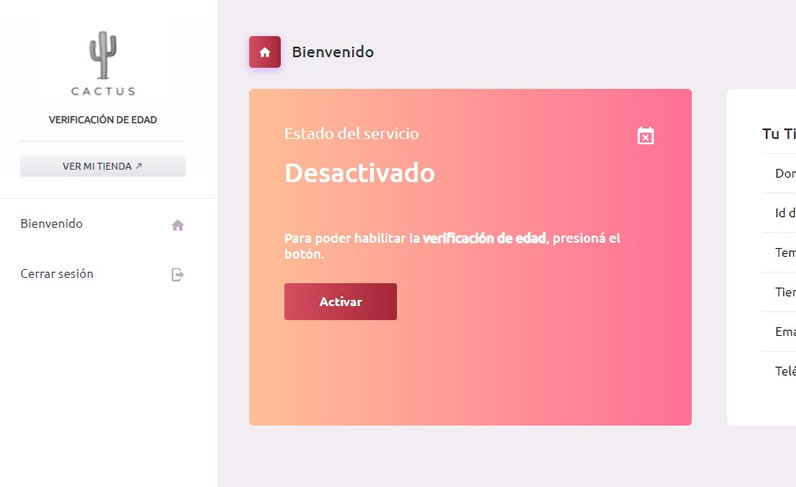 Verificación de Edad